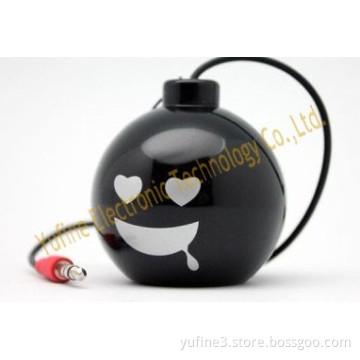Supply bomb mini speaker, bomb gift speaker, Sales Promotion Electronic products, cheap gift speaker from Yufine factory